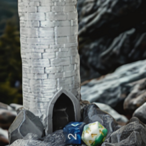 Medieval Stone Dice Tower