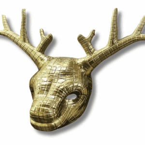 Squid Game VIP Deer Mask 3D printed professionally painted prop for cosplay and Halloween