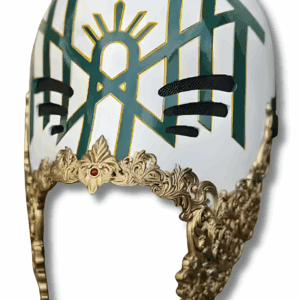 Sleep Token 2025 wearable mask 3D printed airbrushed professionally painted weathered look